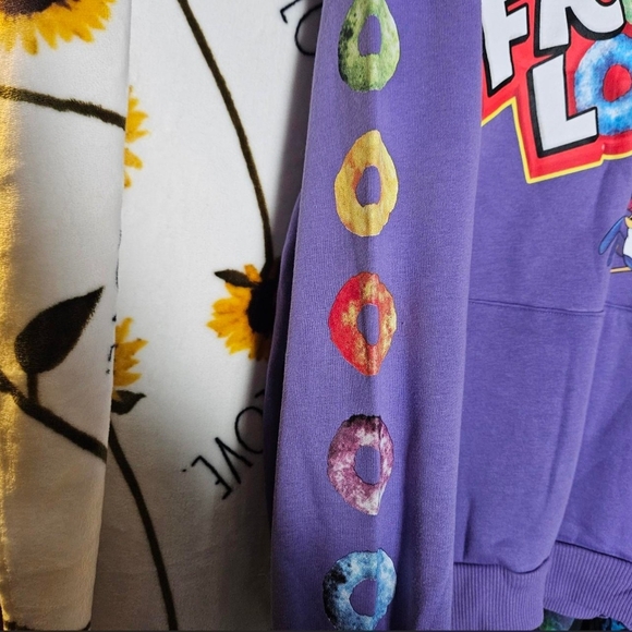 Froot Loops Kids Purple Hoodie - Picture 4 of 6